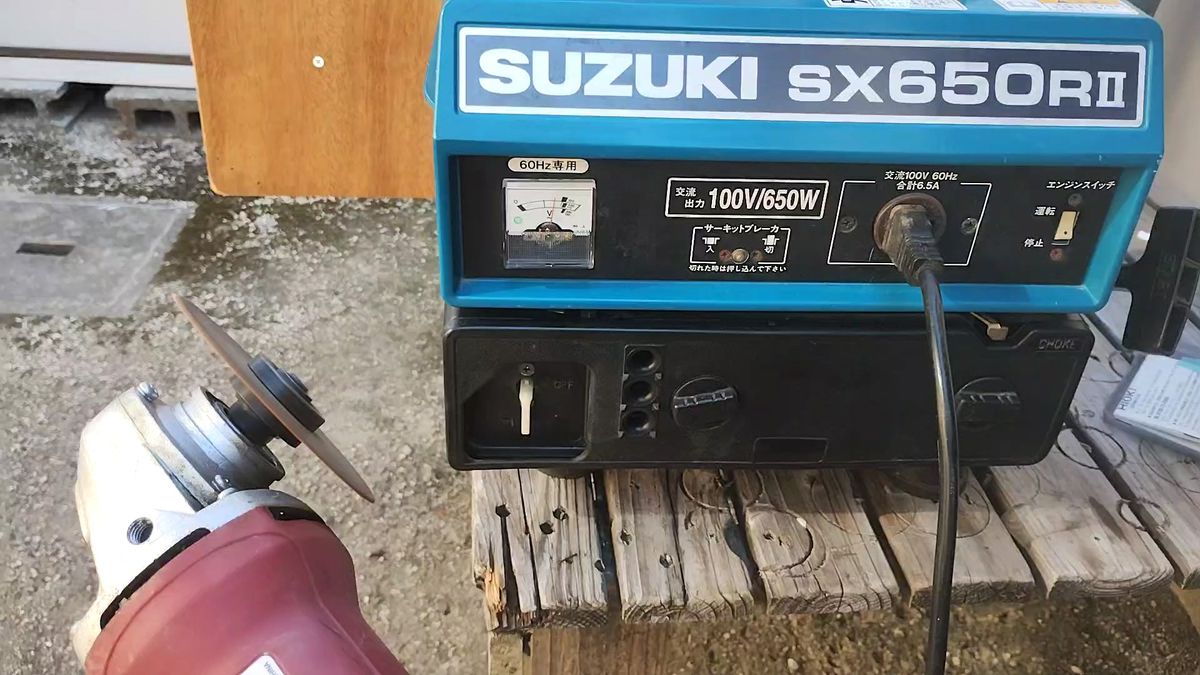 【災害時の備えに】SUZUKI 発電機 SX650RⅡ 60Hz