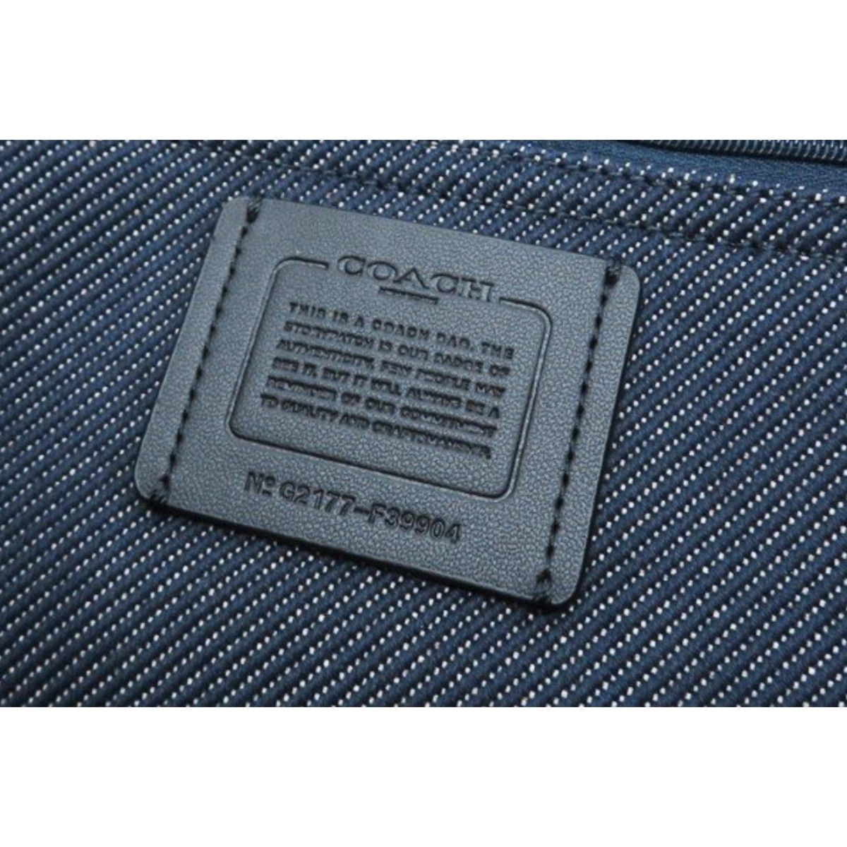 美品 COACH コーチ 39904 デニム ホース&キャリッジ トートバッグ 極美品 COACH コーチ デニムトート 39904 トートバッグ ネイビー