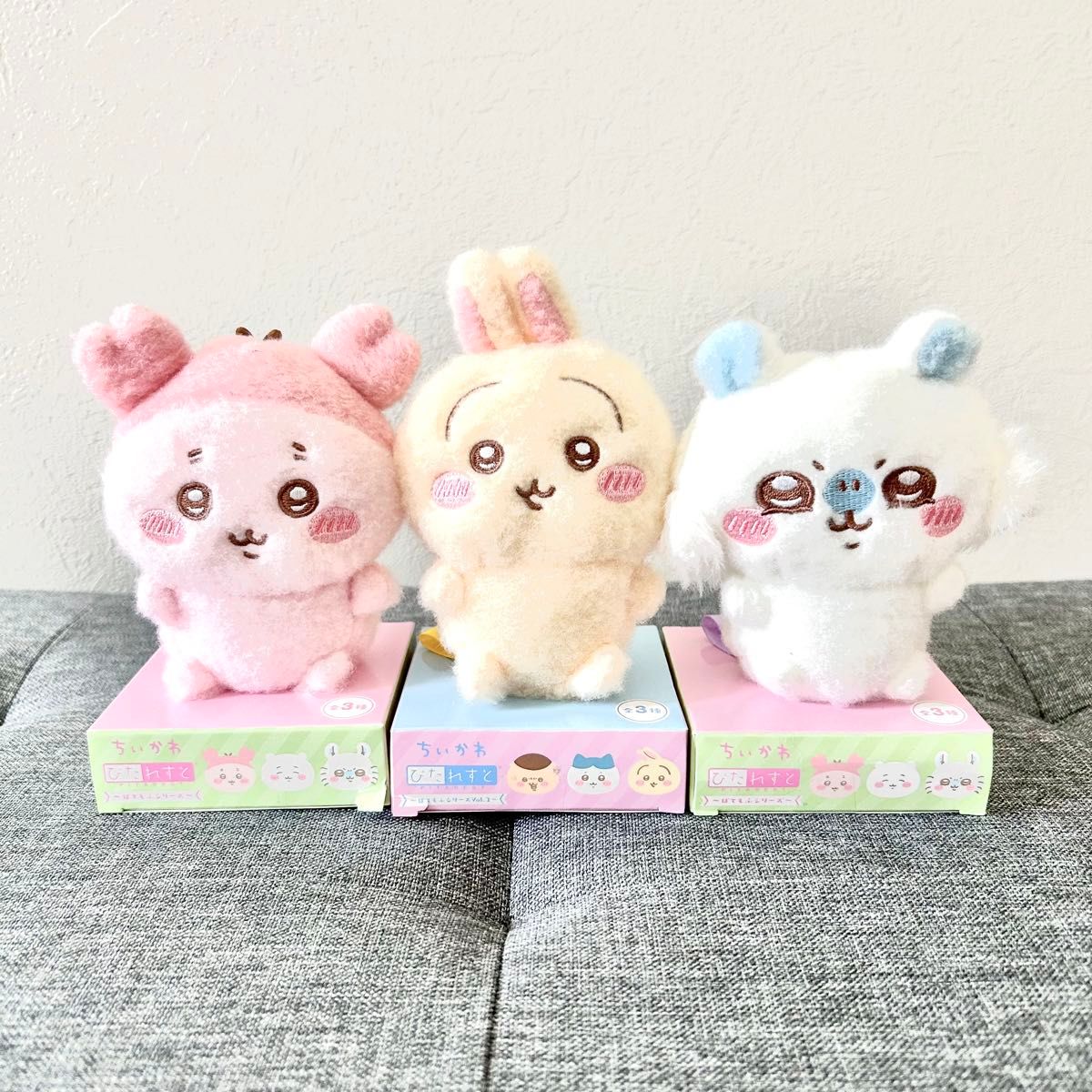 新作♥非売品レア♥ぴたれすとぽてもふ♥ちいかわモモンガ古本屋カニちゃんセット♥ ちいかわ ぴたれすと ぽてもふシリーズ うさぎ モモンガ 古本屋