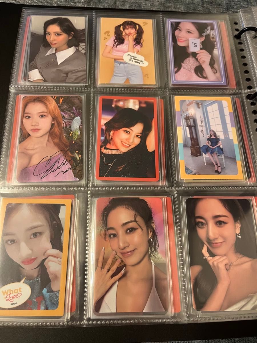 TWICE トレカ(ナヨン ジョンヨン ジヒョ ミナ ダヒョン チェヨン) TWICE トレカ ナヨン ジョンヨン モモ サナ ジヒョ ミナ