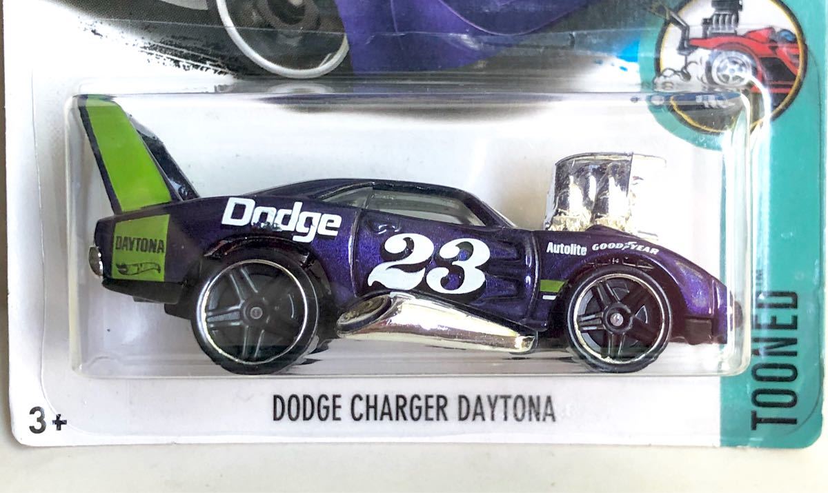 ラスト 1969 Dodge Charger Daytona Tooned ダッジ チャージャー デイトナ Mark Jones マーク ジョーンズ パープル 紫 Mopar デフォルメ_画像1