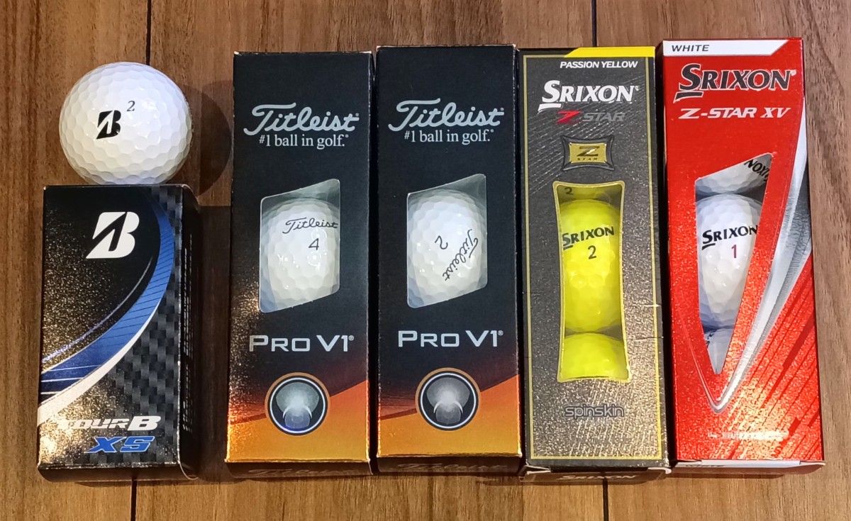 新品 ゴルフボール 14個 PRO V1 ZSTAR XV TOURB XS タイトリスト 