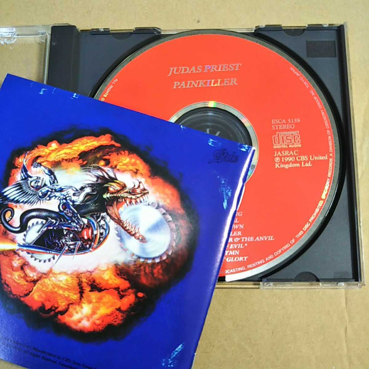中古CD JUDAS PRIEST / ジューダスプリースト『PAINKILLER』国内盤/帯無し ESCA5159【1134】