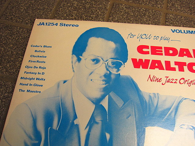 Jamey Aebersold●CEDAR WALTON VOLUME 35 Nine Jazz Originals JA1254●200808t1-rcd-12-jzレコード12インチジャズレッスンLP_画像6