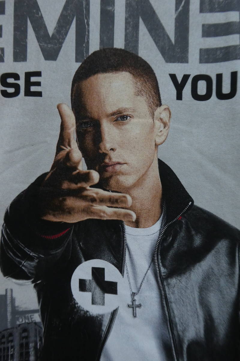 10s　エミネム　 EMINEM 　ツアー日本限定Tシャツ　2012年　ディスカバリー　ヒップホップラップT　hiphop raptee 2pac snoopdogg drdre_画像2