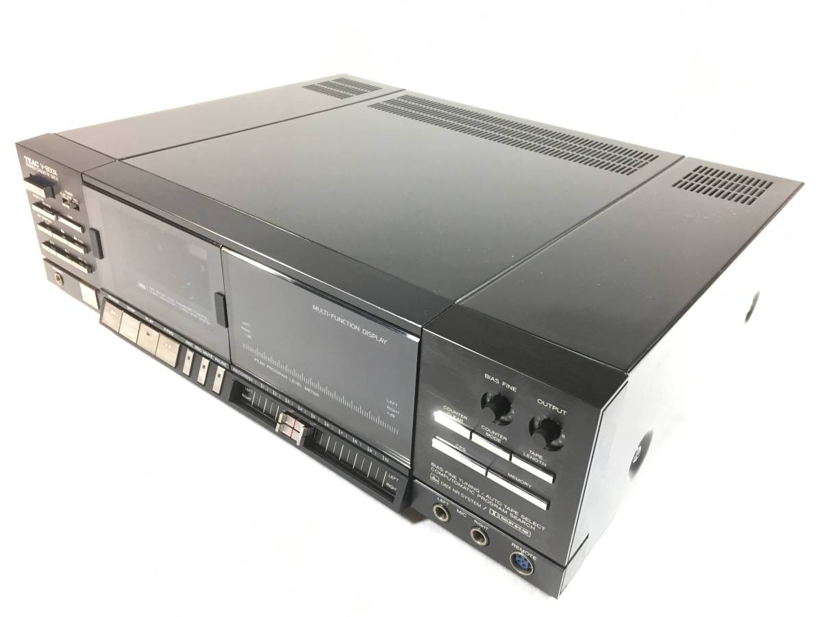 ＴＥＡＣ　Ｖ－８００Ｘ　３ヘッドカセットデッキ　ベルト新品交換済　ノイズリダクション『　ｄｂｘ　』『　ｄｂｘ　ＤＩＳＣ　』搭載_画像2