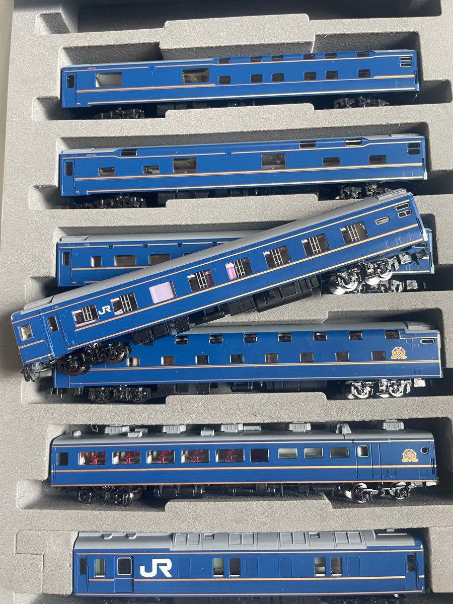 TOMIX E81機関車&24系北斗星室内灯付き TOMIX 24系客車 北斗星 北海道 7両+オマケ1両 1部内装 及び