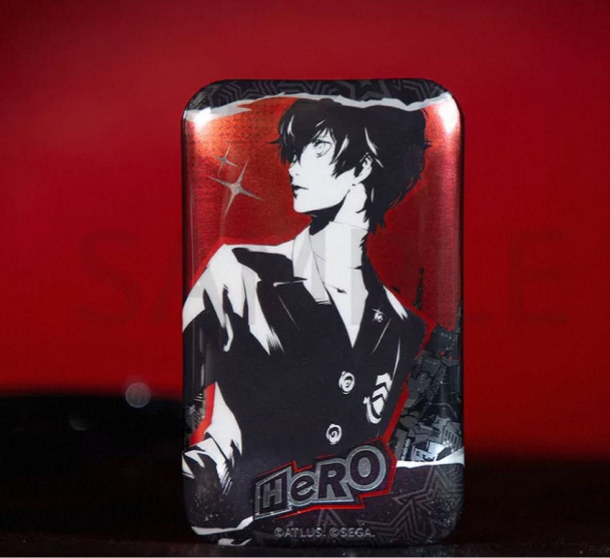 ペルソナ5 アクリルバッジ 真 ペルソナ5 Persona 中国販売品 グリッターバッジ 全種セット