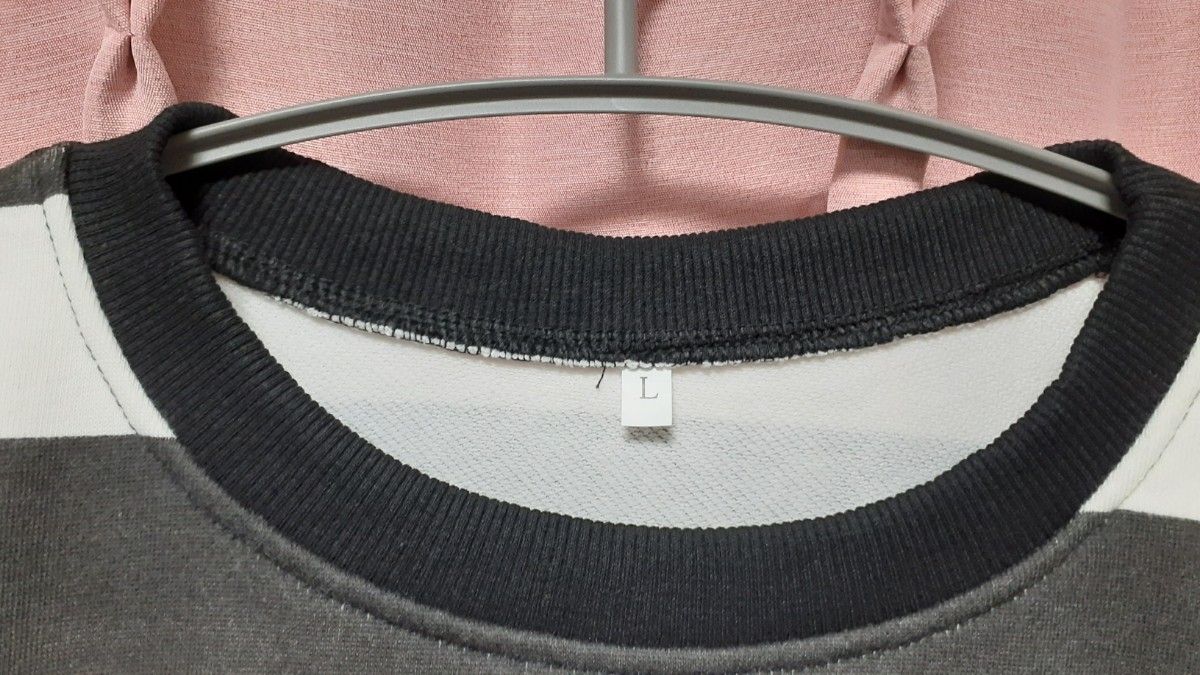 トレーナー　ボーダー　Mサイズ　長袖