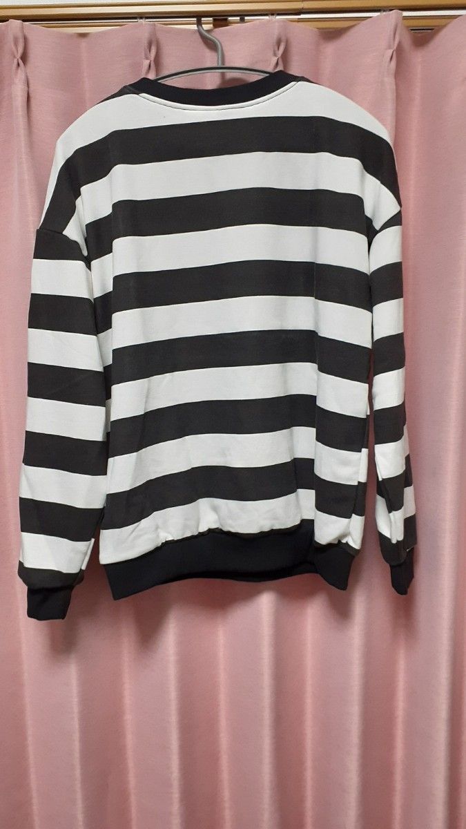 トレーナー　ボーダー　Mサイズ　長袖