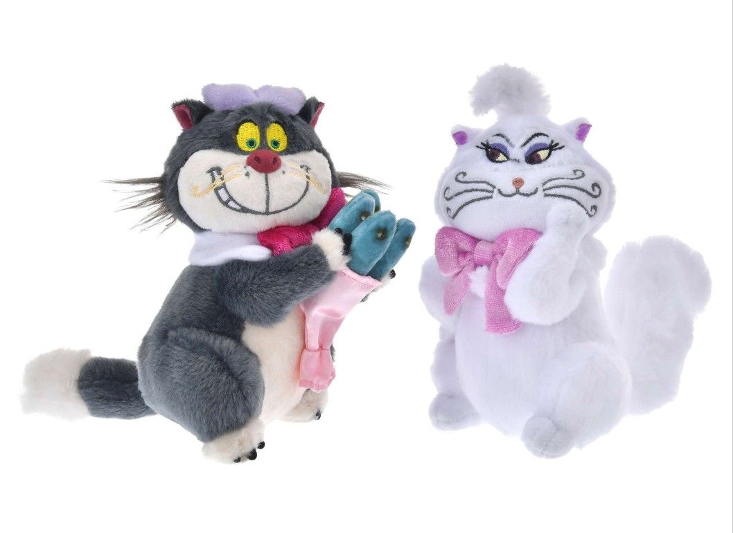 ディズニーストア ルシファーポムポムセット ルシファー&ポムポム プラッシュキーチェーン シンデレラⅡ