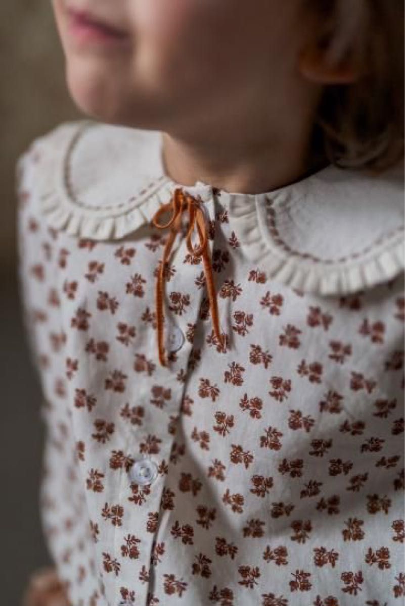 トップス Little Cotton Clothes Orla Blouse 3-4y Little Cotton Clothes】Orla Blouse - Abberley Floral 24AW
