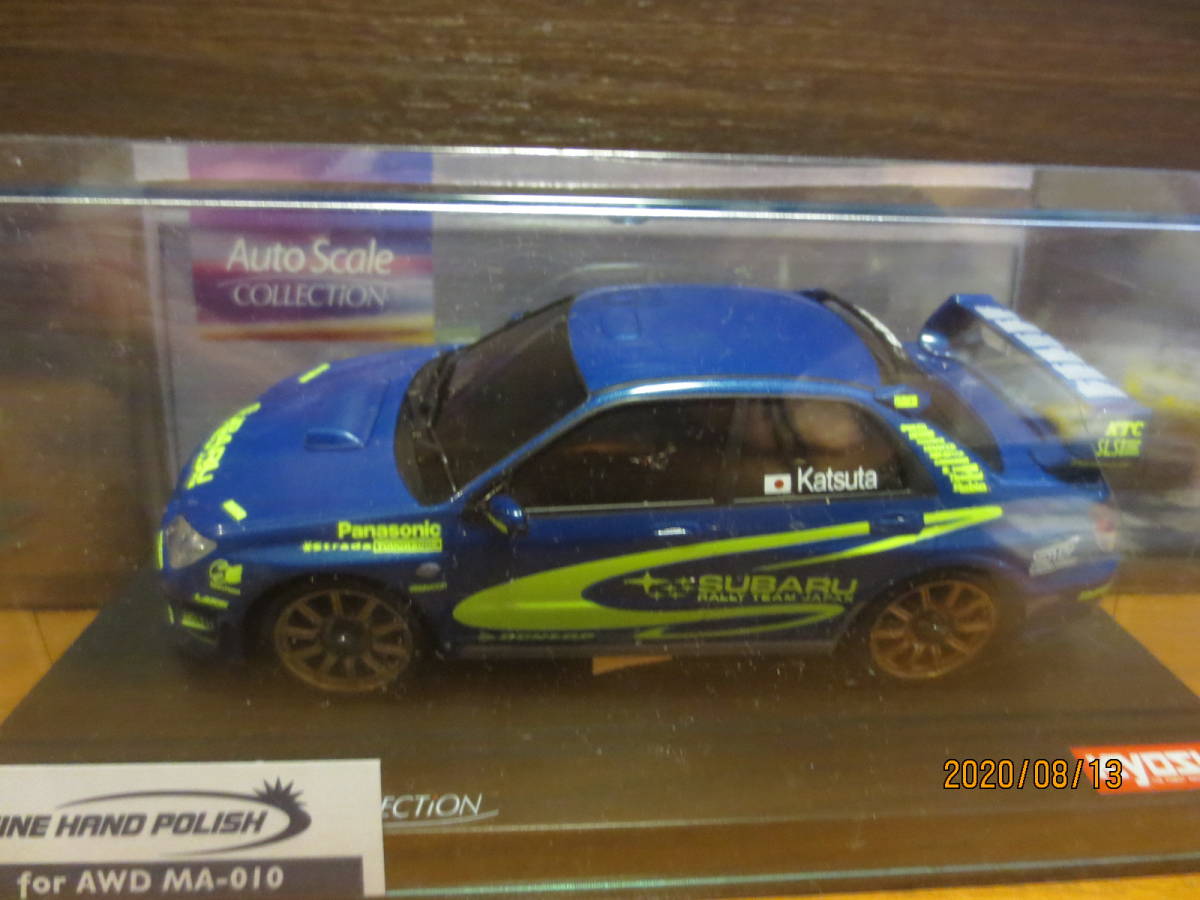 京商 ミニッツ スバル　インプレッサ　WRC　STI　勝田車　MZP403SR