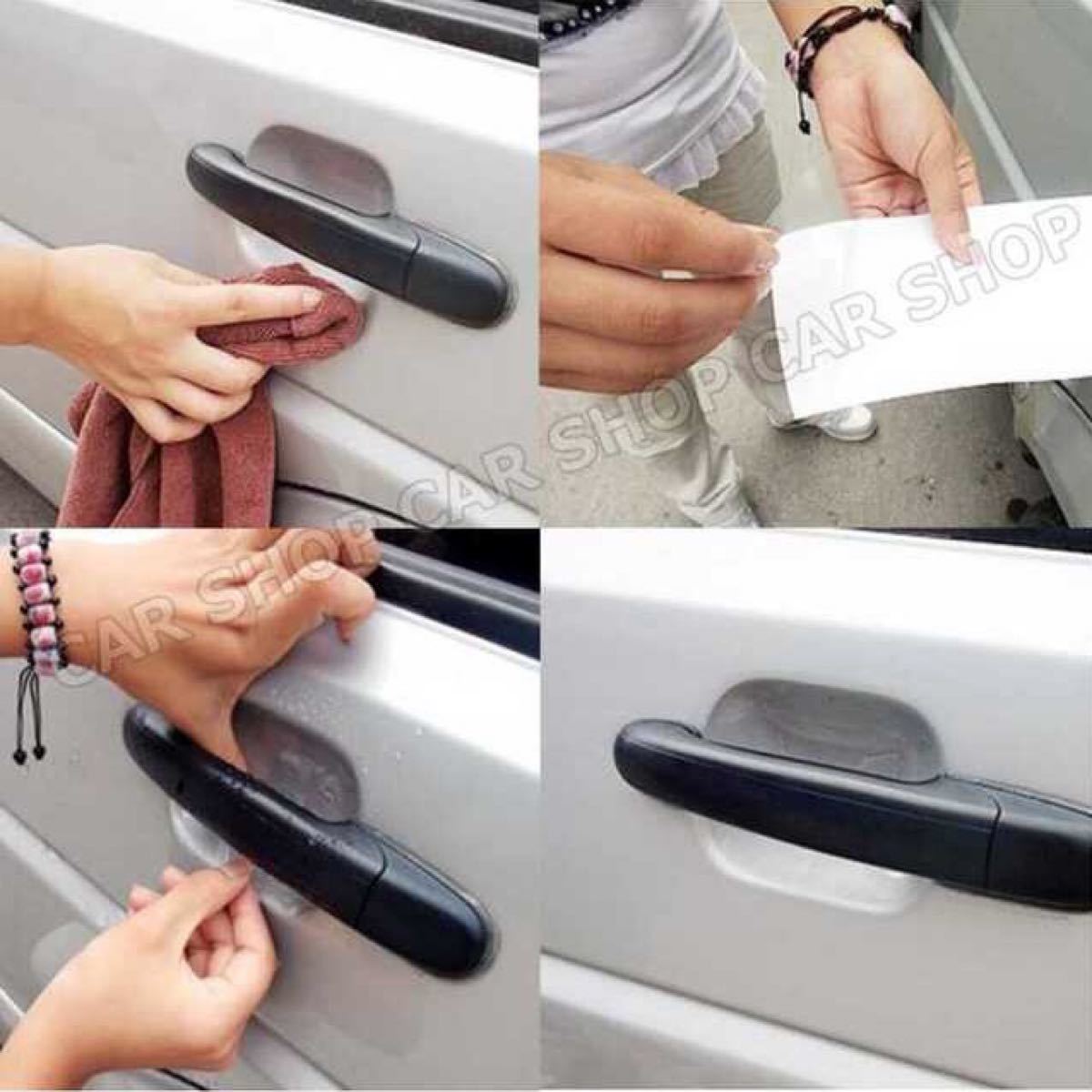 Paypayフリマ 車 ドア 保護 ステッカー 傷防止 カー用品 カーアクセサリー シール 4枚 Paypayフリマ 車 ドア 保護 ステッカー 傷防止 カー用品 カーアクセサリー シール 4枚
