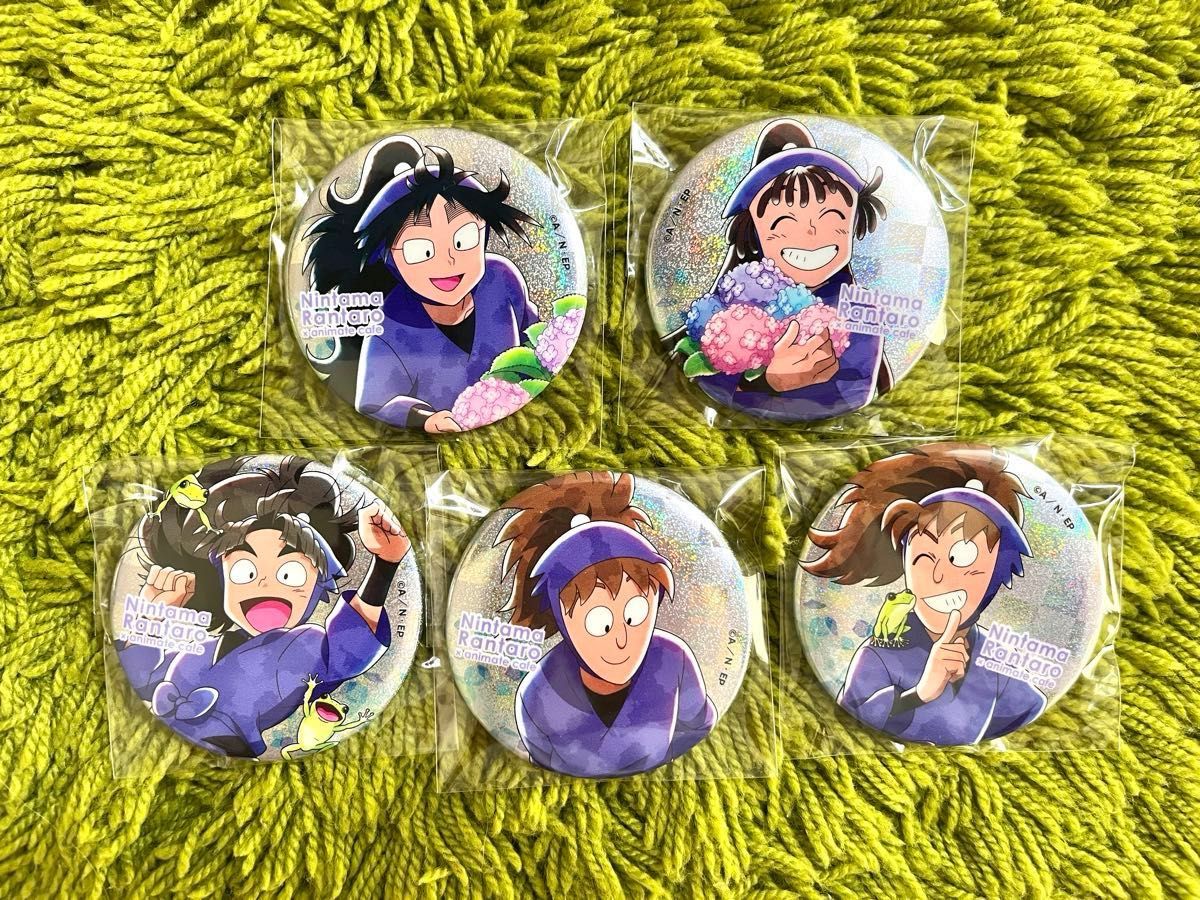 忍たま乱太郎 久々知兵助 グリッター缶バッジ アニメイトカフェ 梅雨の日 忍たま 梅雨の日グリッター缶バッジ|Yahoo!フリマ(旧PayPay