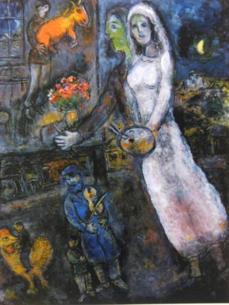 マルク・シャガール 23、希少画集画、新品額装付 Yahoo!オークション - マルク・シャガール 23 希少画集画 新品