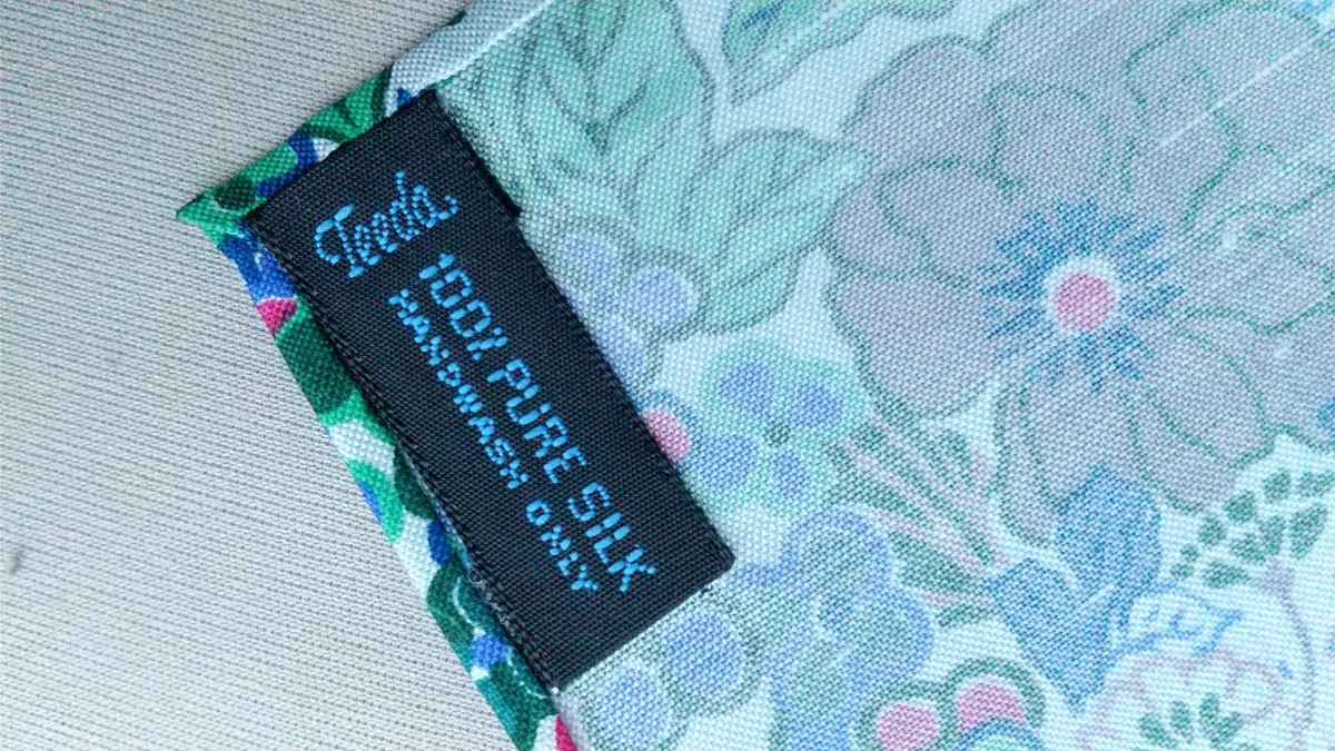 100% Silk タイシルク Made in Thailand　