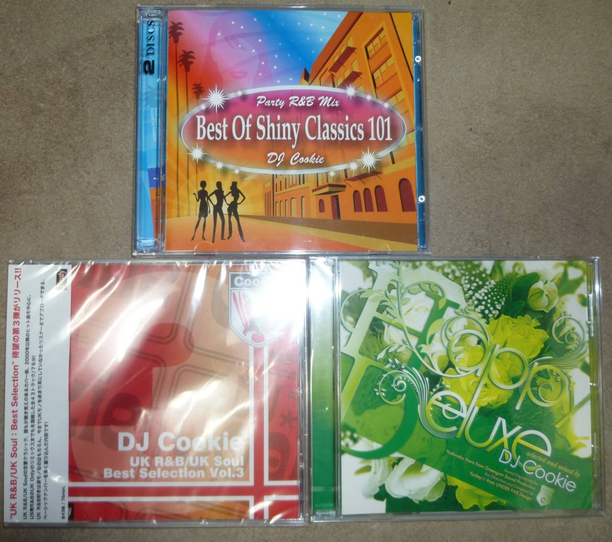 DJ Cookie / Best Of Shiny Classics 101　UK R&B UK Soul Best Selection Vol.３　Happy Deluxe_画像1