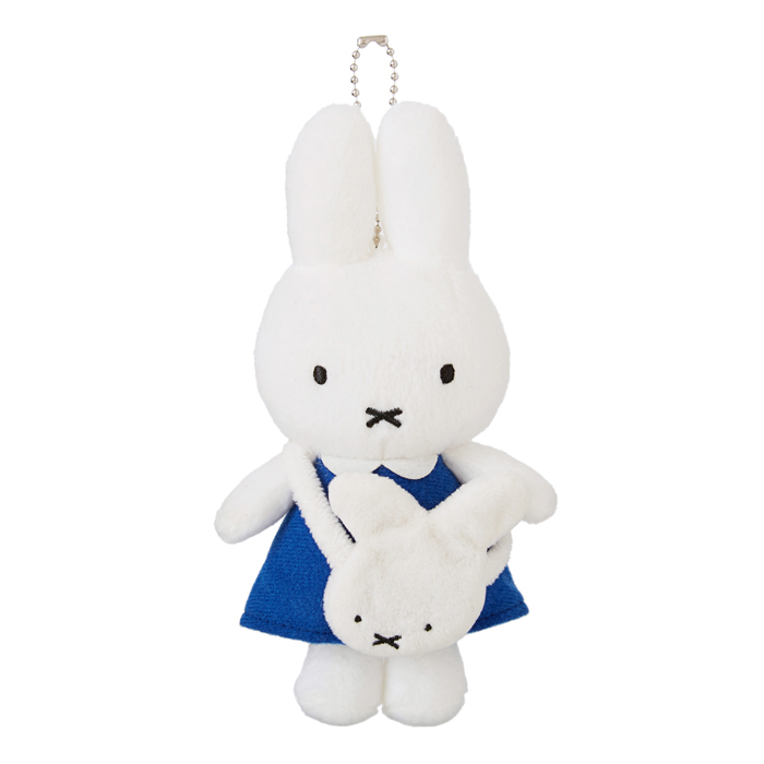  Miffy *65 годовщина ограничение * эмблема цепочка для ключей * небольшая сумочка . симпатичный ~!* очень редкий!!