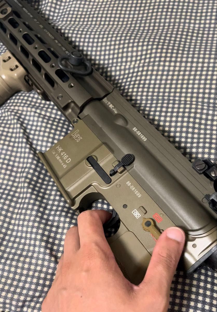 東京マルイ 次世代電動ガンHK416デルタカスタム タンカラー 18歳以上
