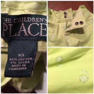 【US古着】THE CHILDREN'S PLACE 小花プリントショートパンツ size/ 10y USA_画像4