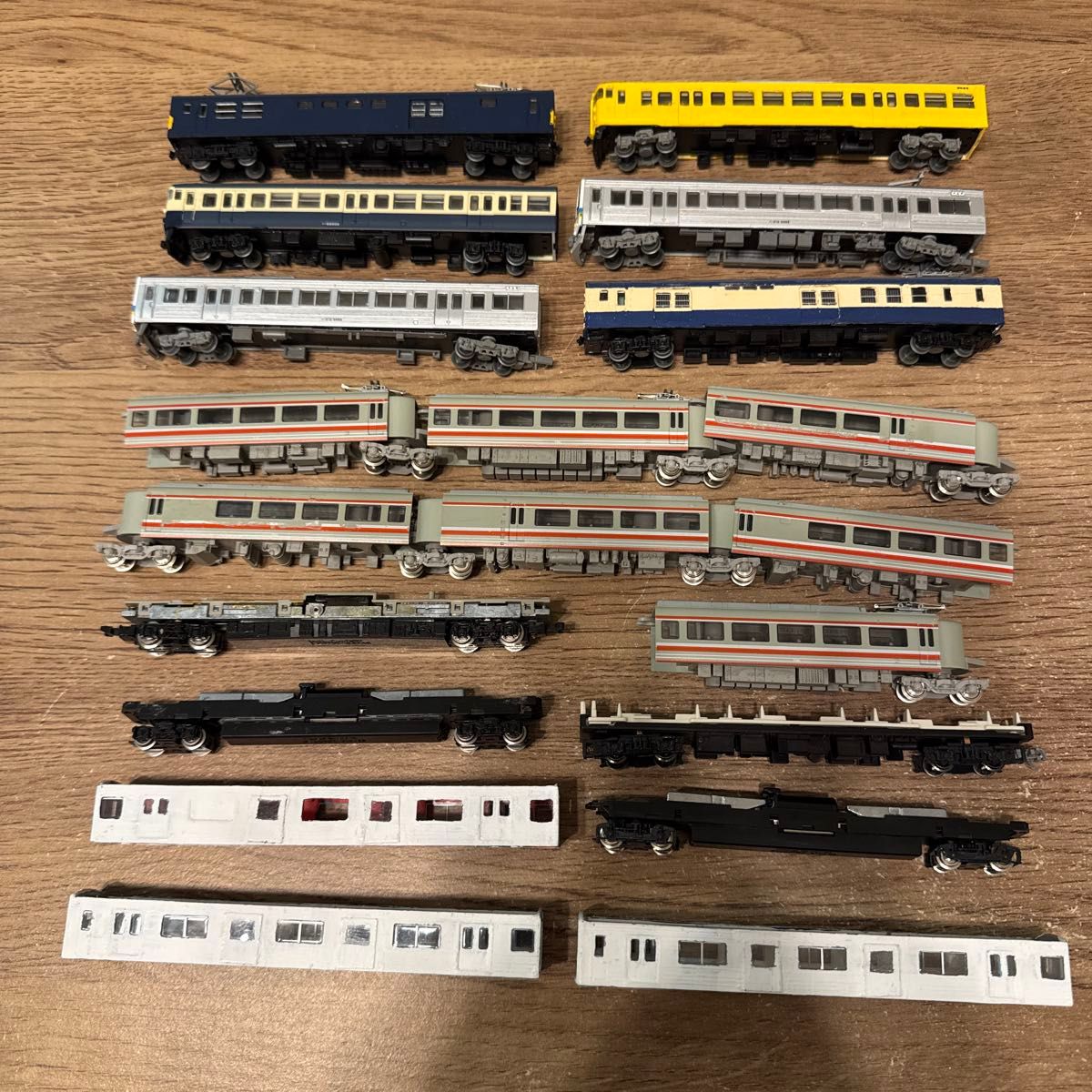 Nゲージ 鉄道模型 ジャンクセット まとめ売り 鉄道コレクション・Nゲージ ジャンク品まとめて 20両セット