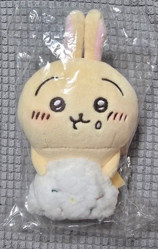 【新品】ちいかわ デスクトップから見守るひっかけぬいぐるみ おにぎりうさぎ ちいかわ デスクトップから見守るひっかけぬいぐるみ (おにぎり