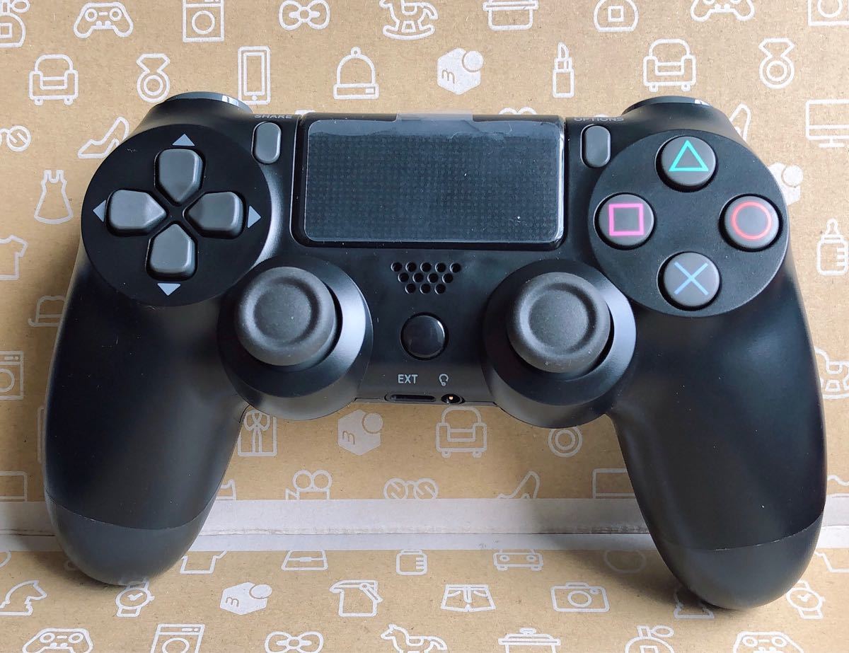 PS4 ワイヤレスコントローラー 高速Bluetooth4.0 充電ケーブル付き