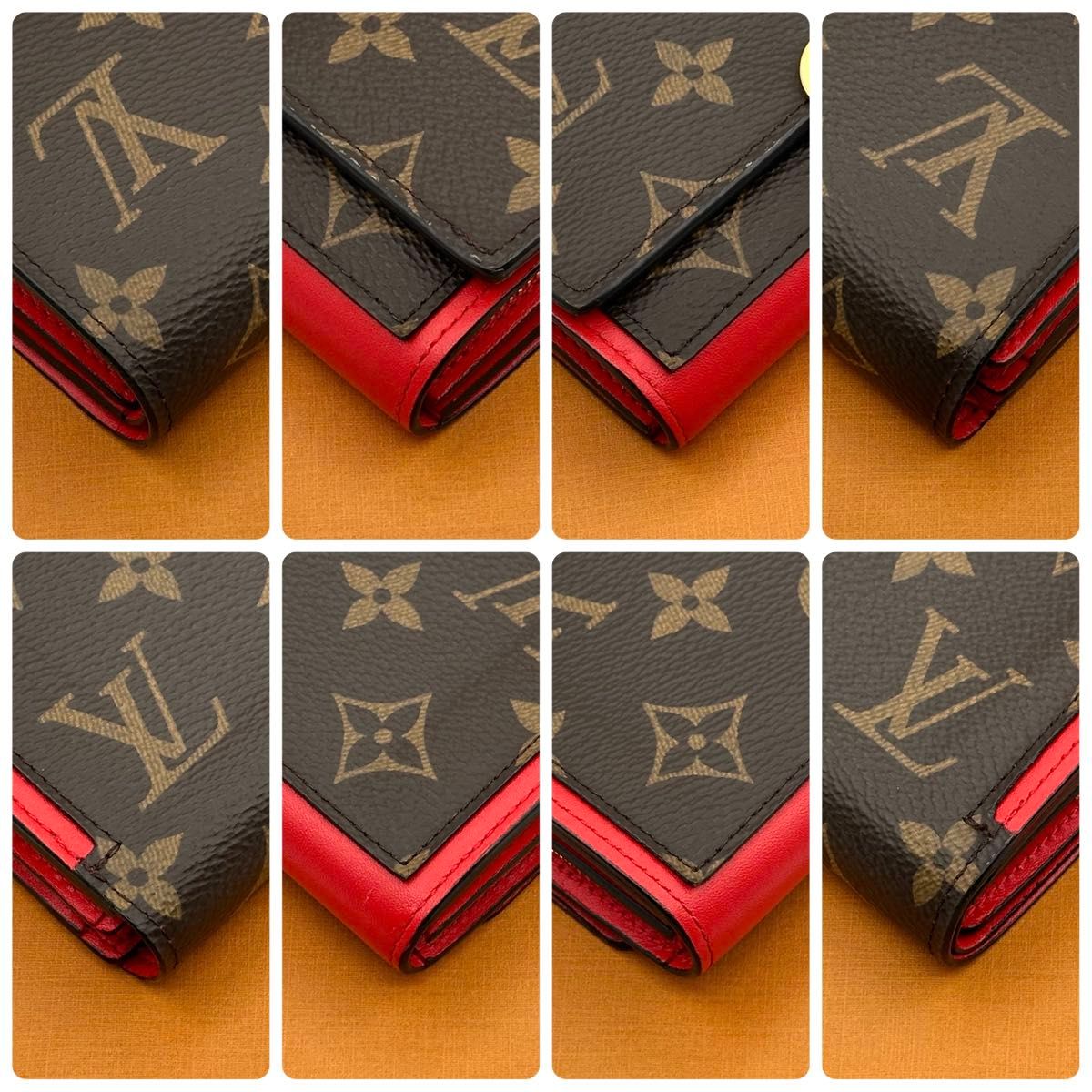 ルイヴィトン 折財布 モノグラム ポルトフォイユフロール 箱付き 極美品】ルイヴィトン モノグラム ポルトフォイユ フロール