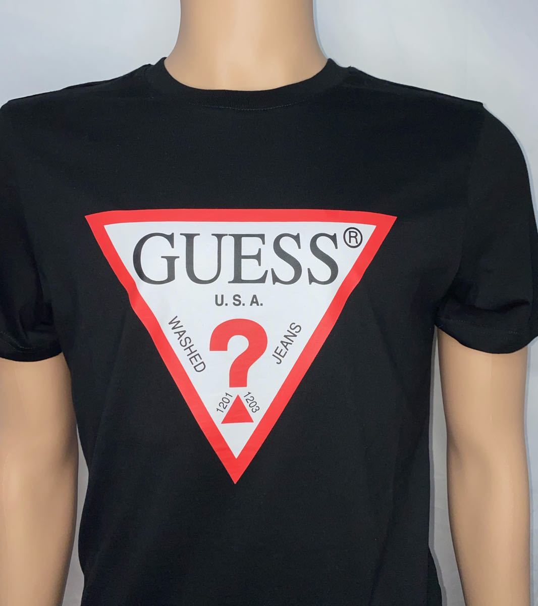 新品・GUESSゲスtシャツブラックＬ15_画像2