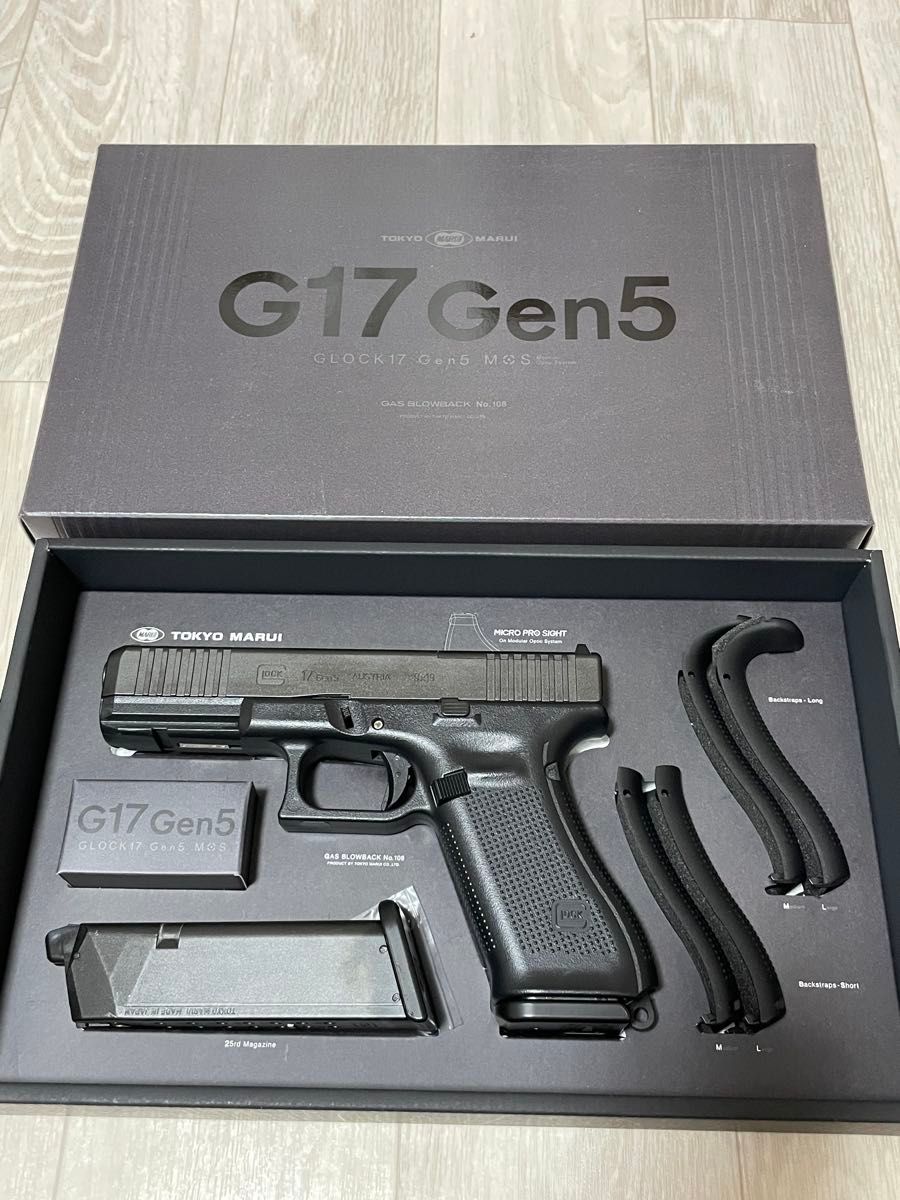 未使用品 東京マルイ G17 Gen5 MOS + 予備マガジン2本 セット 東京マルイ G17 gen5 mos 予備マガジン×2付属|Yahoo!フリマ(旧