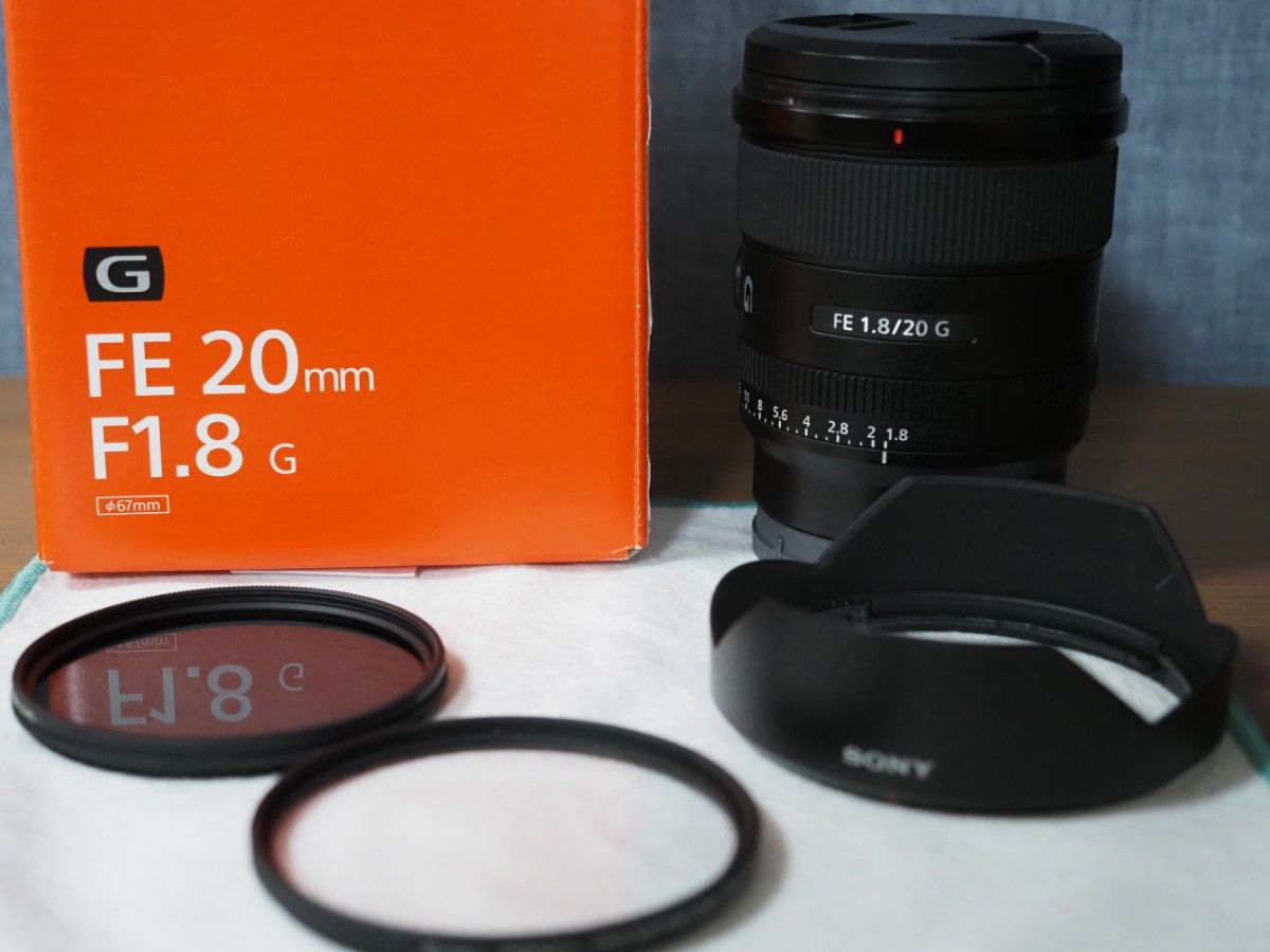 Sony SEL20F18G 20mm F1.8 レンズ PLフィルター SONY SEL20F18G(ソフト C-PLフィルター付)|Yahoo!フリマ(旧