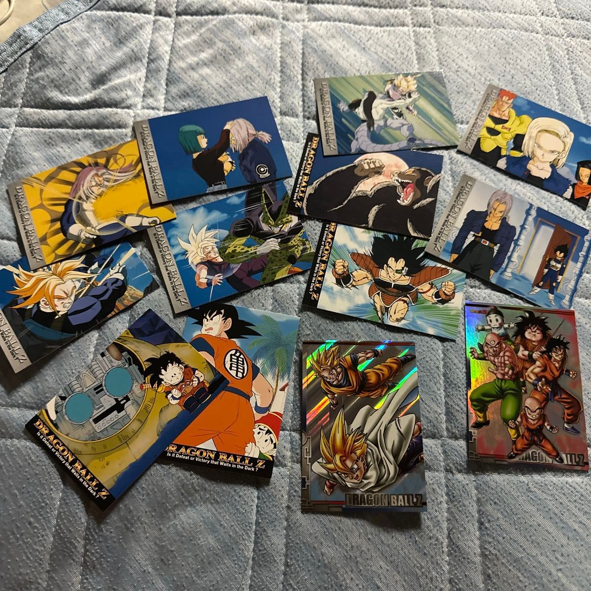 ドラゴンボールZ カードダス 319 330 キラ 2枚セット 極美品 ドラゴンボールZ カードダス 12枚内2枚キラまとめ売り 値下げは
