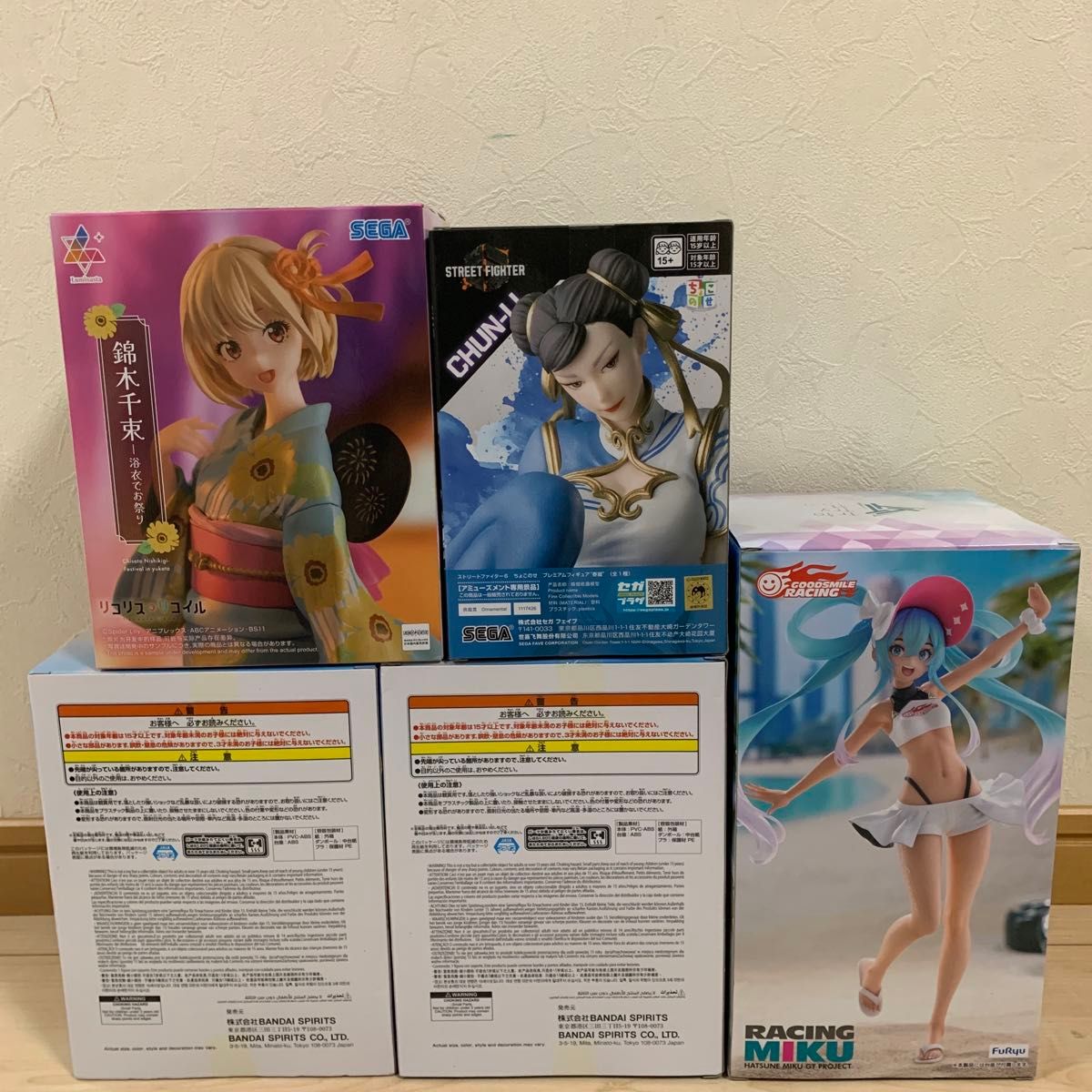 美少女 フィギュアまとめ売り 12体 初音ミク 呪術廻戦 推しの子 他 美少女フィギュア まとめ売り 新品未開封 5点セット 初音ミク