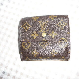 現品限り☆美品☆正規品 Louis Vuitton ルイヴィトン 財布 モノグラム 二つ折り財布 折りたたみ財布 現状渡し_画像1