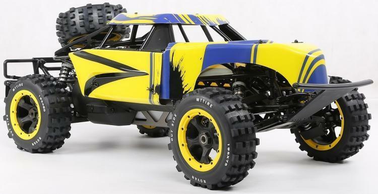 1/5 Rovan engine RC car Baja5FT02(Yellow)< final product >ROVAN SPORTS Japan representation shop exhibition 