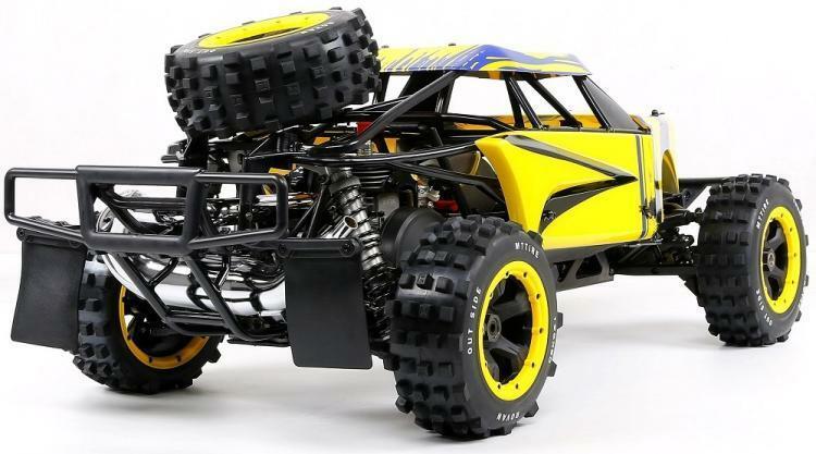 1/5 Rovan engine RC car Baja5FT02(Yellow)< final product >ROVAN SPORTS Japan representation shop exhibition 