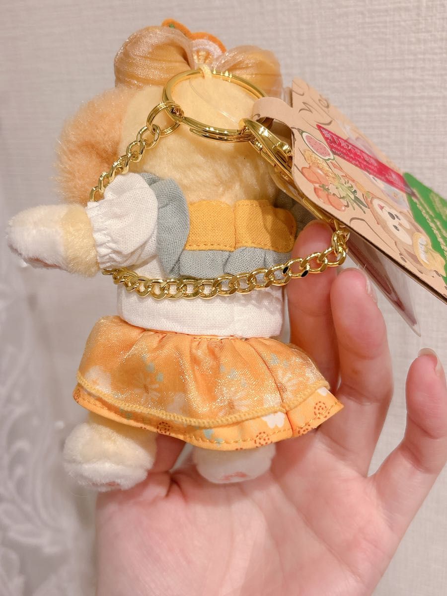 上海ディズニー みんなでリラックス クッキー・アン ぬいぐるみバッジ クッキーアンぬいぐるみバッジ 在庫1点のみ タグ付 上海