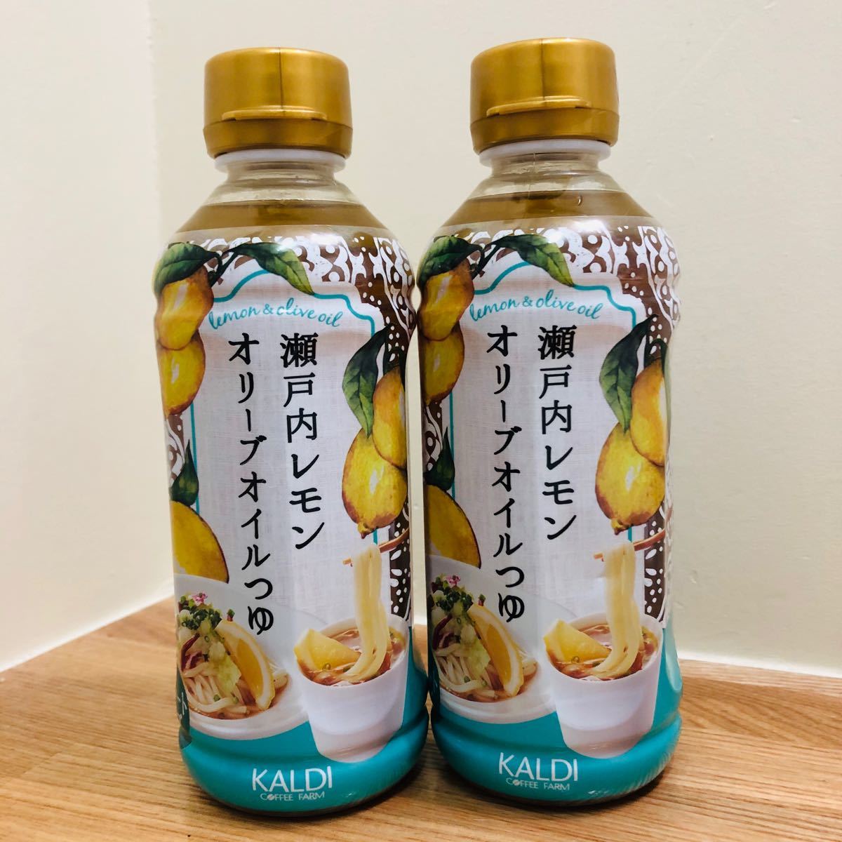 Paypayフリマ Kaldi カルディ 瀬戸内レモンオリーブオイルつゆ 2本