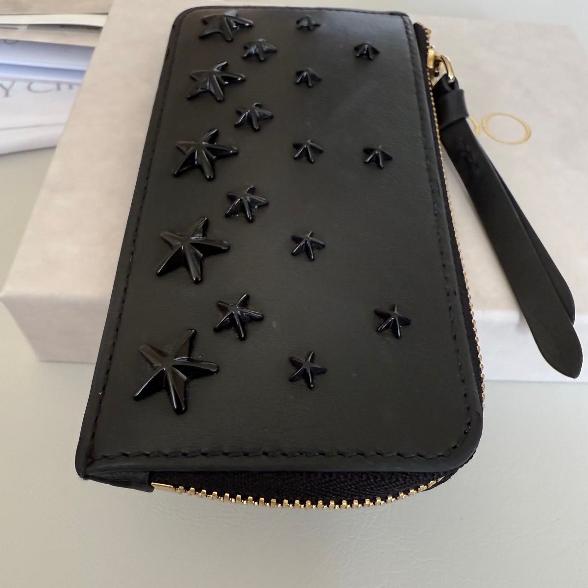 【美品】ジミーチュウ LISE-Z カードケース フラグメントケース 黒 美品】ジミーチュウ LISE-Z カードケース フラグメントケース 黒