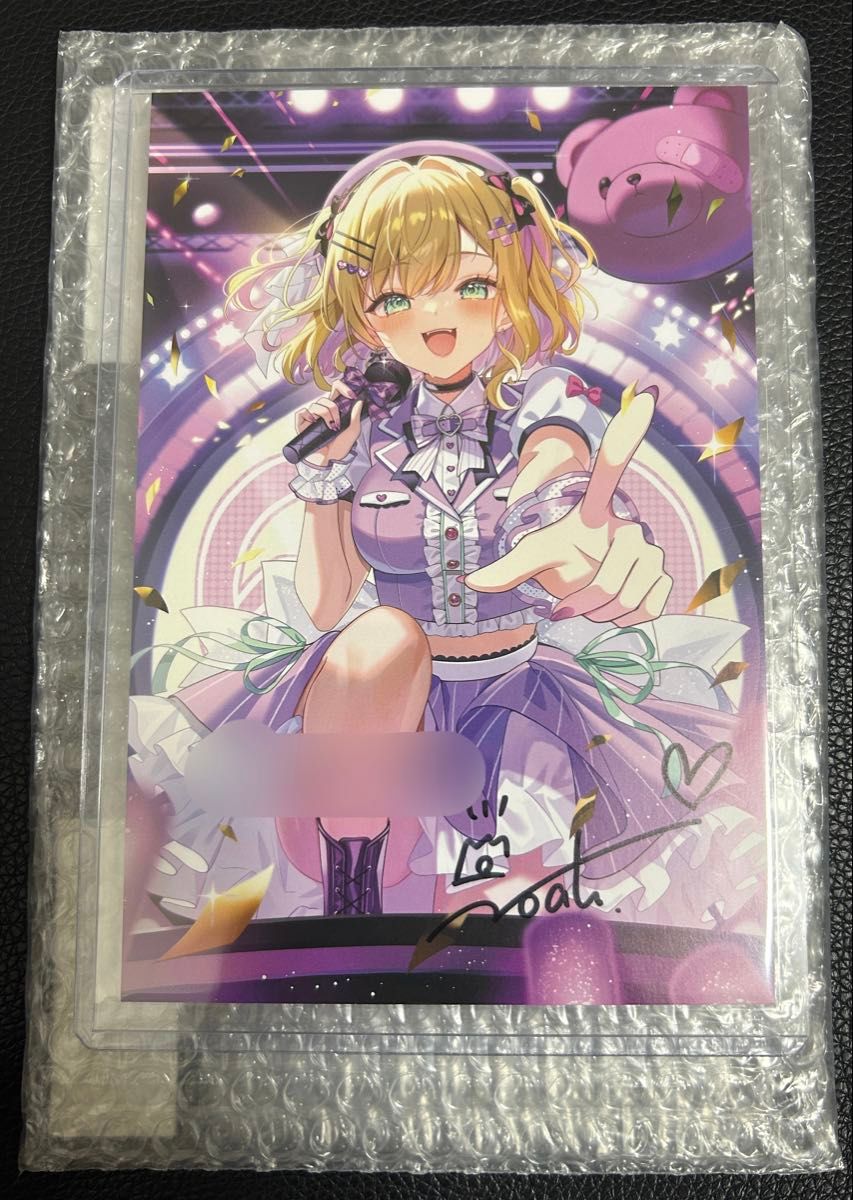 HINAKO 直筆サイン入りポストカード passcode ぶいすぽっ 胡桃のあ 直筆サイン入りポストカード【誕生日記念