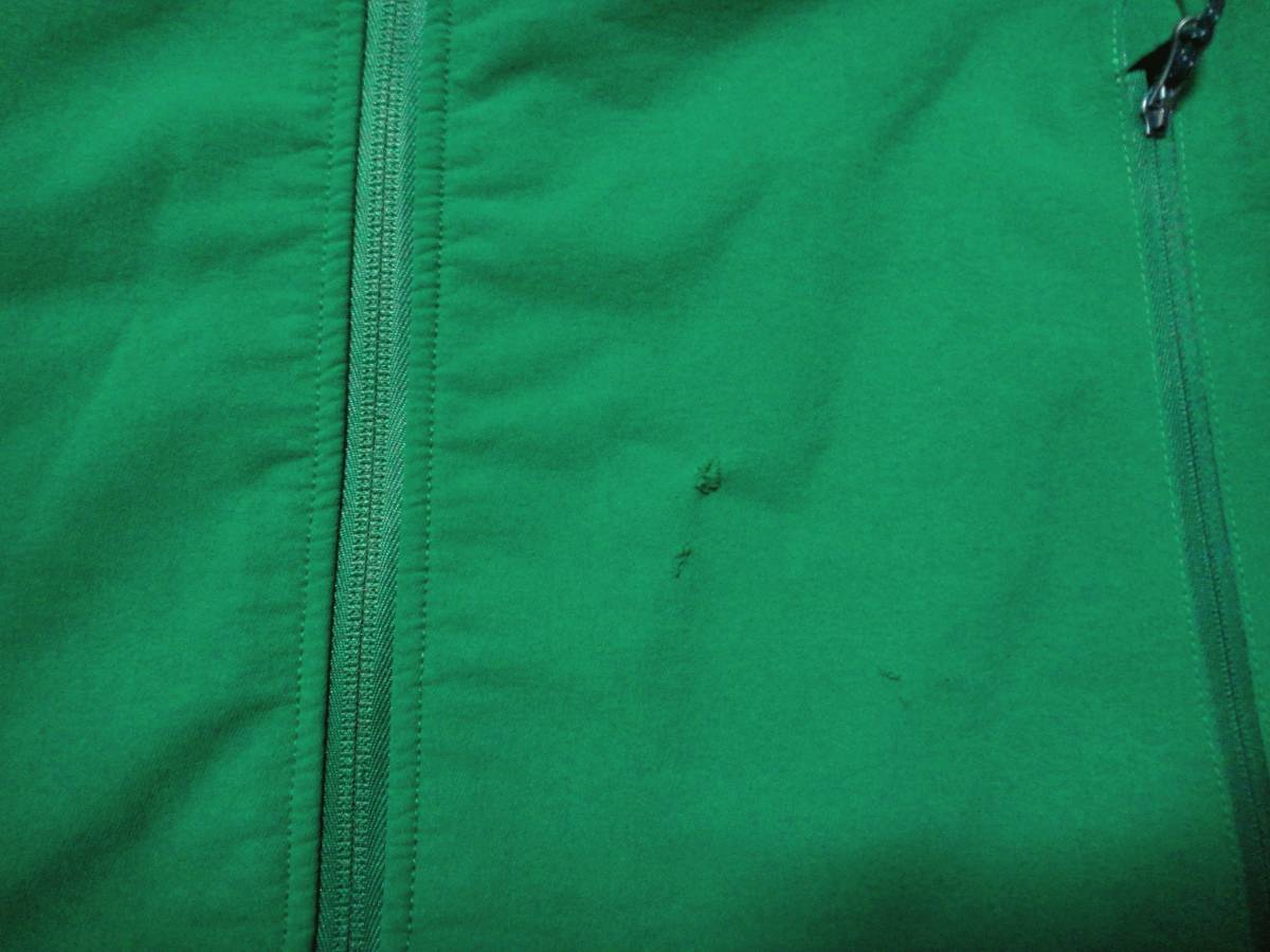 ★RABラブ社　EXODUS JACKET　エクソダスジャケット！★緑色_裾付近にも破れがあります