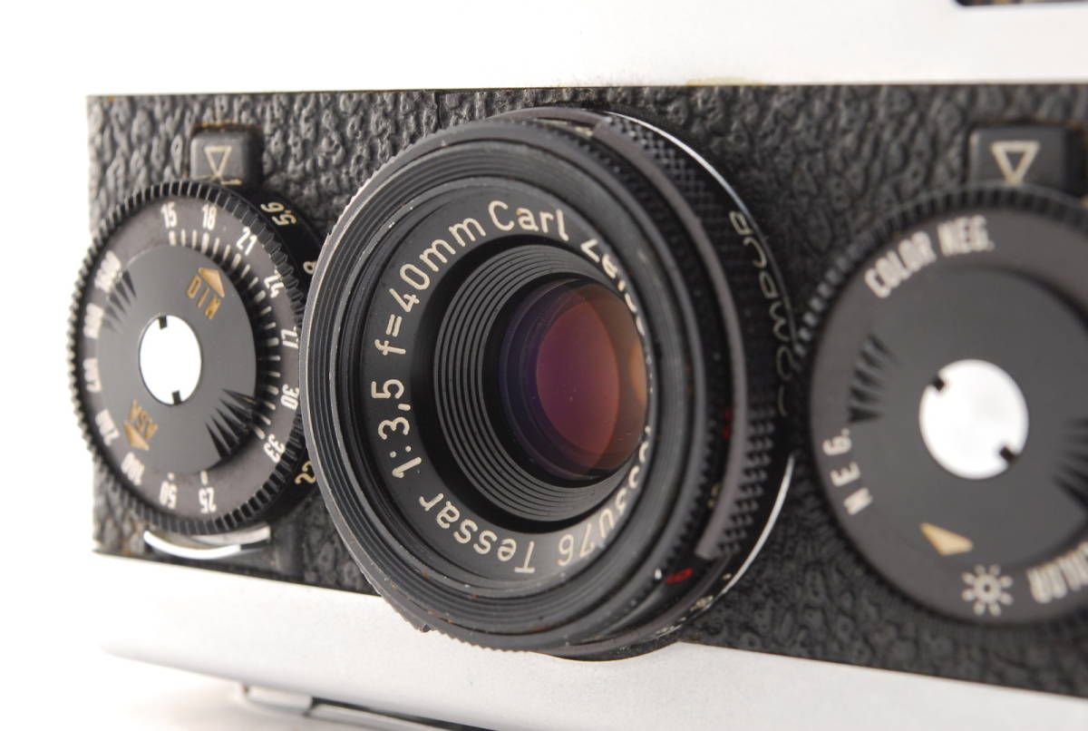 [AB-品] ROLLEI 35 シルバー GERMANY＊最初期型＊ドイツ製＊10035