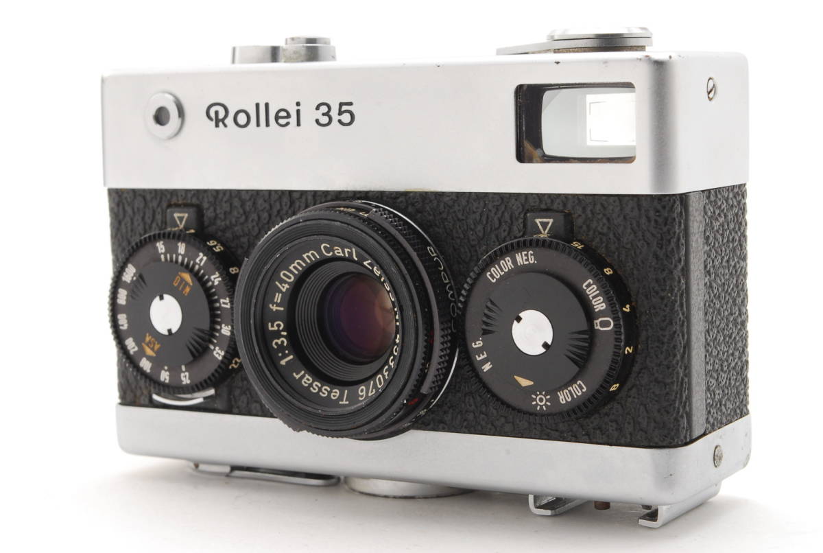 [AB-品] ROLLEI 35 シルバー GERMANY＊最初期型＊ドイツ製＊10035_画像1