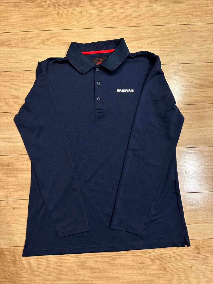 美品 BRIEFING GOLF ポロシャツL 極美品 BRIEFING GOLF 長袖ポロシャツ L|Yahoo!フリマ(旧