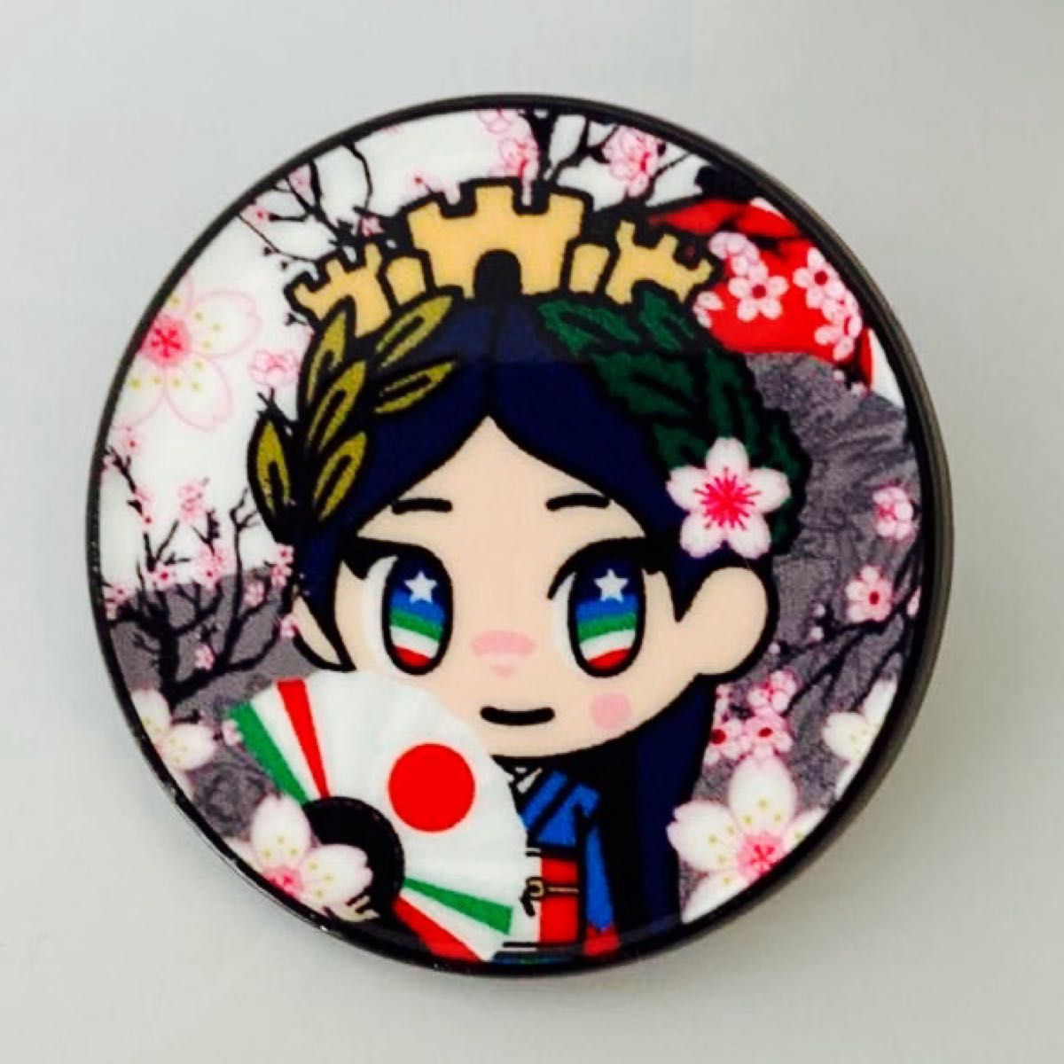 万博 ピンバッジ イタリア 非売品 イタリアちゃん 開封のみ未使用品】イタリア 万博 expo ピンバッジ イタリア