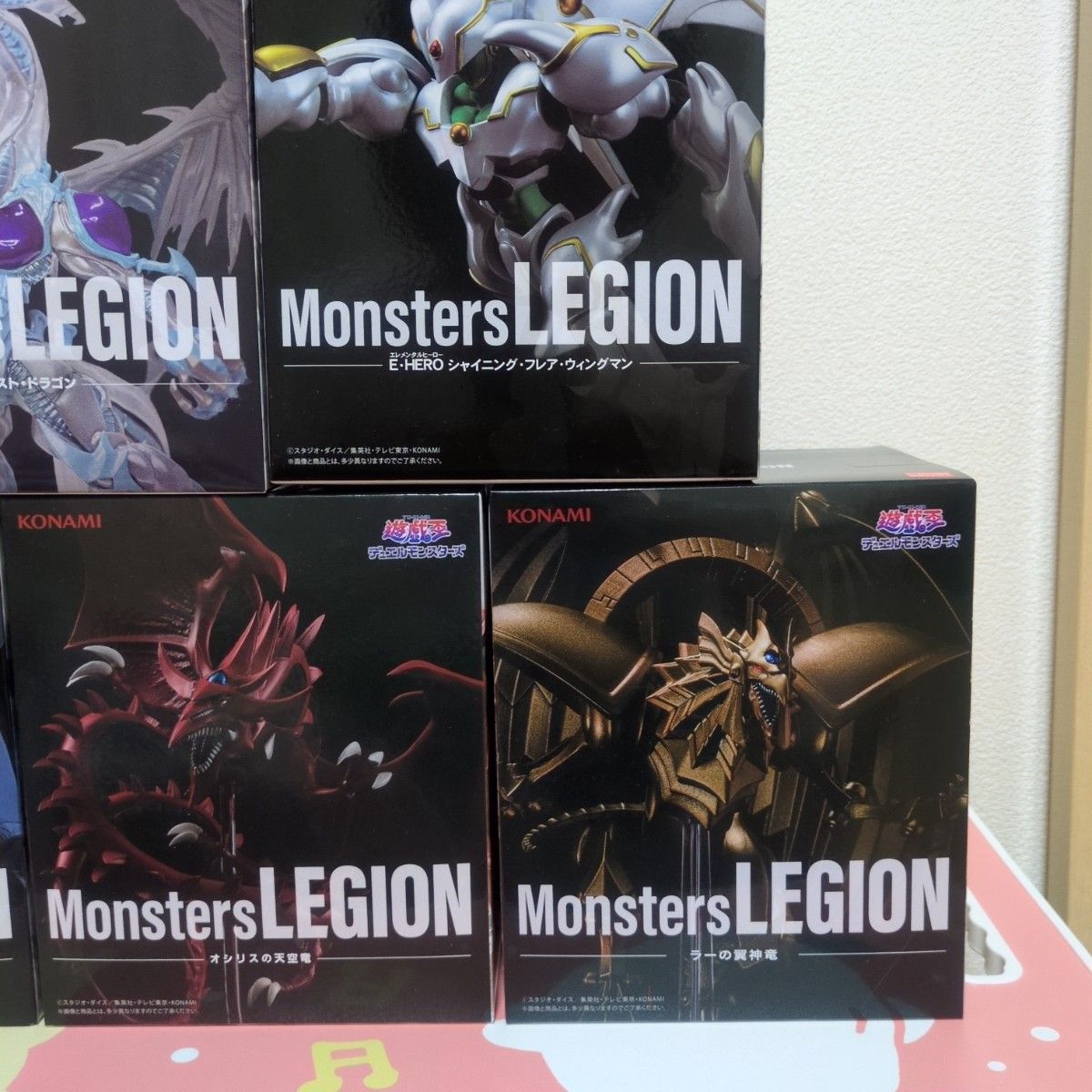 遊戯王 モンスターズレギオン フィギュアセット 遊戯王 モンスターズレギオン フィギュア 5体セット まとめ売り