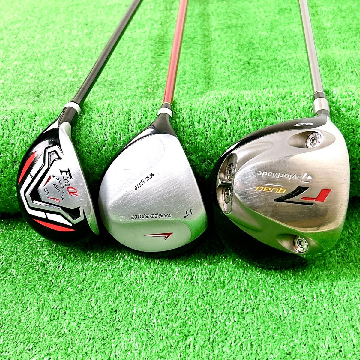 【希少レフティ】テーラーメイド バーナー メンズゴルフクラブセット 左利き 希少なレフティ】TaylorMade テーラーメイド メンズゴルフクラブ
