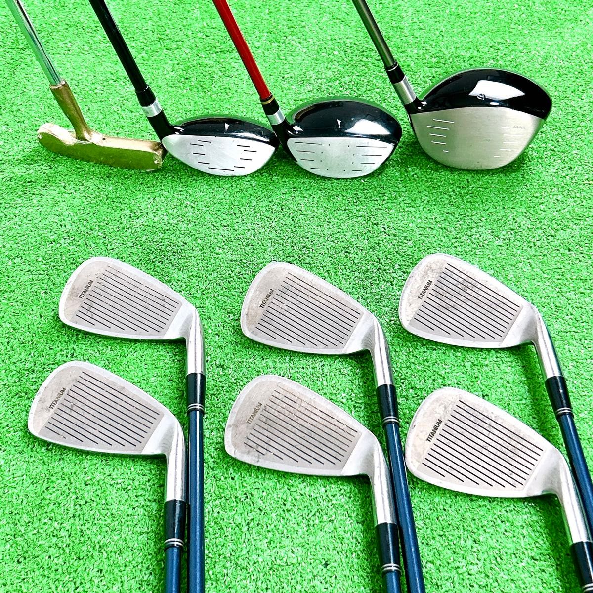 【希少レフティ】テーラーメイド バーナー メンズゴルフクラブセット 左利き 希少なレフティ】TaylorMade テーラーメイド メンズゴルフクラブ