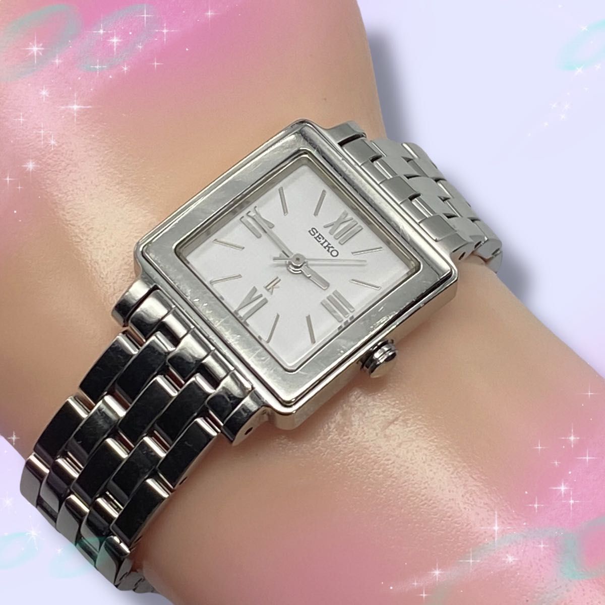 SEIKO LUKIA 腕時計(クォーツ) 稼働品》 セイコー ルキア レディース腕時計 防水 ホワイト文字